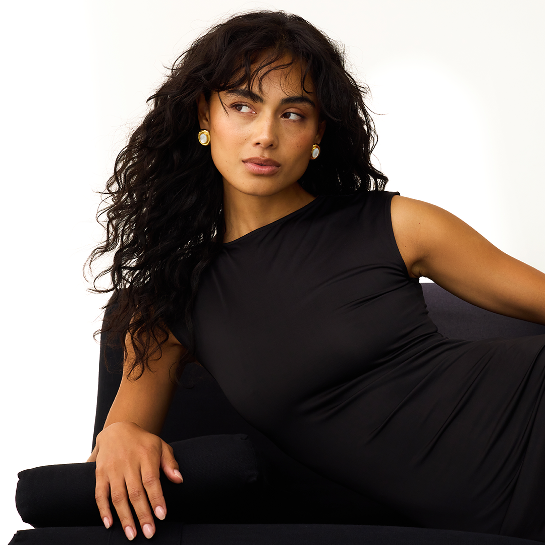 Giselle Perlenøreringe | Guld 14k