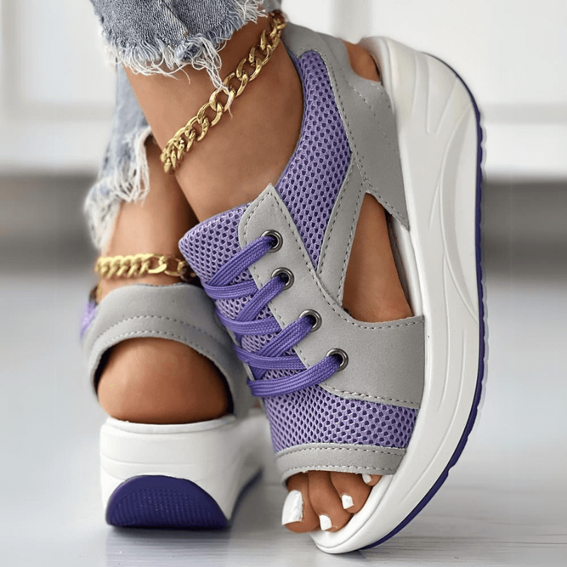 Sara™ | Stilfulde Platform Sneakers