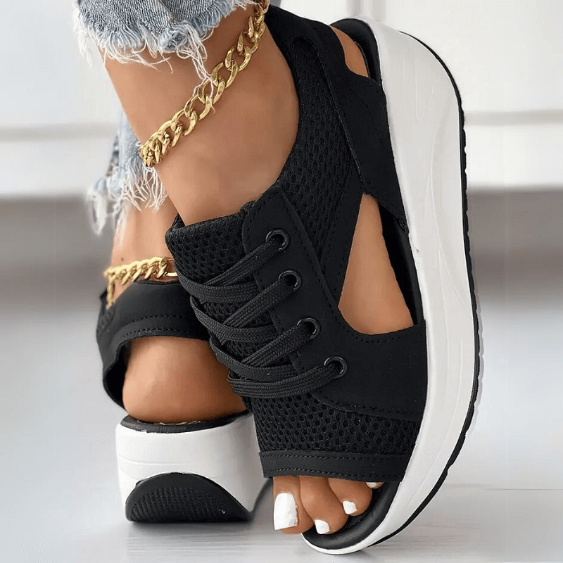 Sara™ | Stilfulde Platform Sneakers