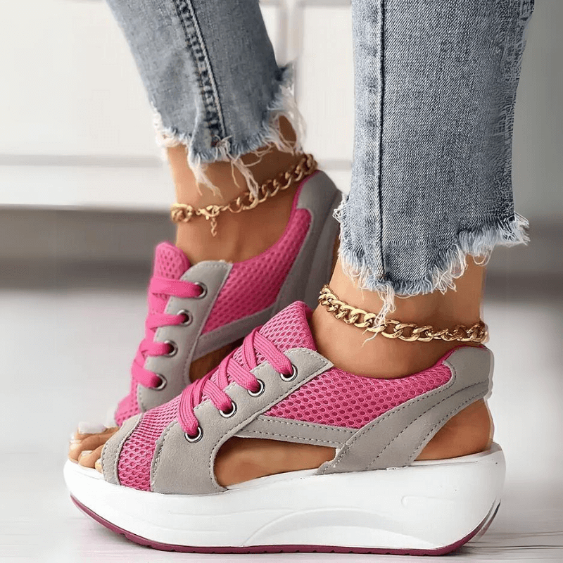 Sara™ | Stilfulde Platform Sneakers