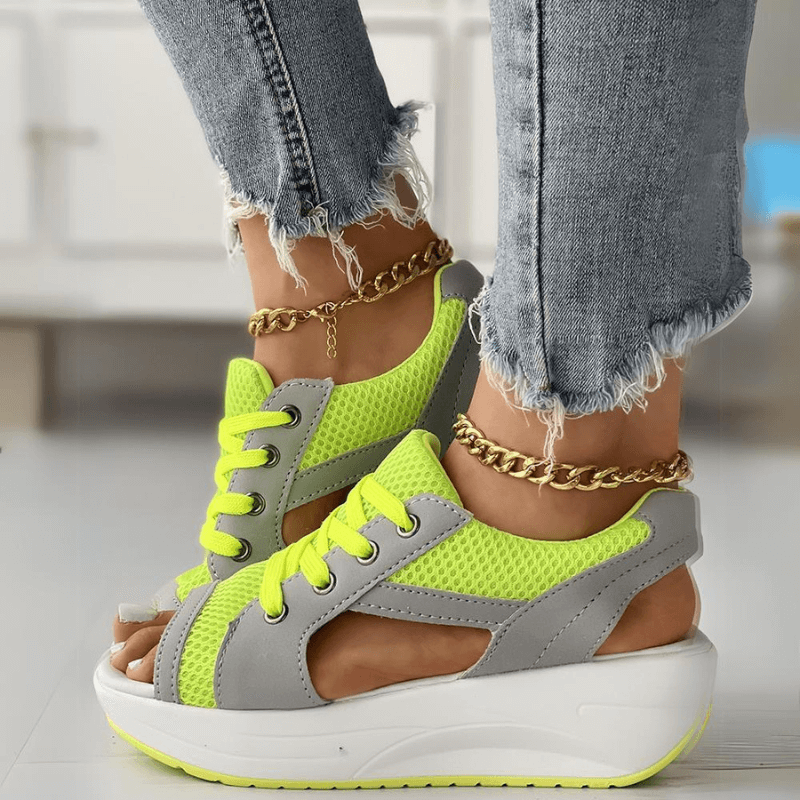 Sara™ | Stilfulde Platform Sneakers