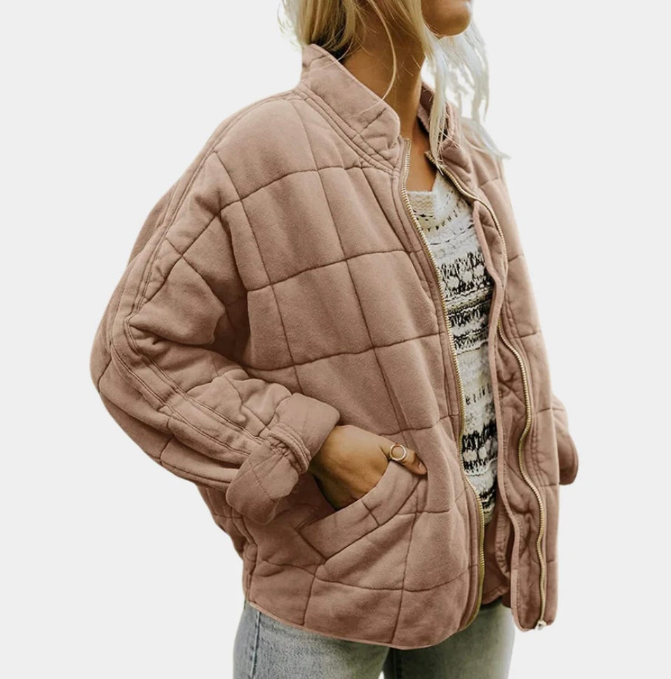 Sara™ | Blød og Varm Quiltet Jakke