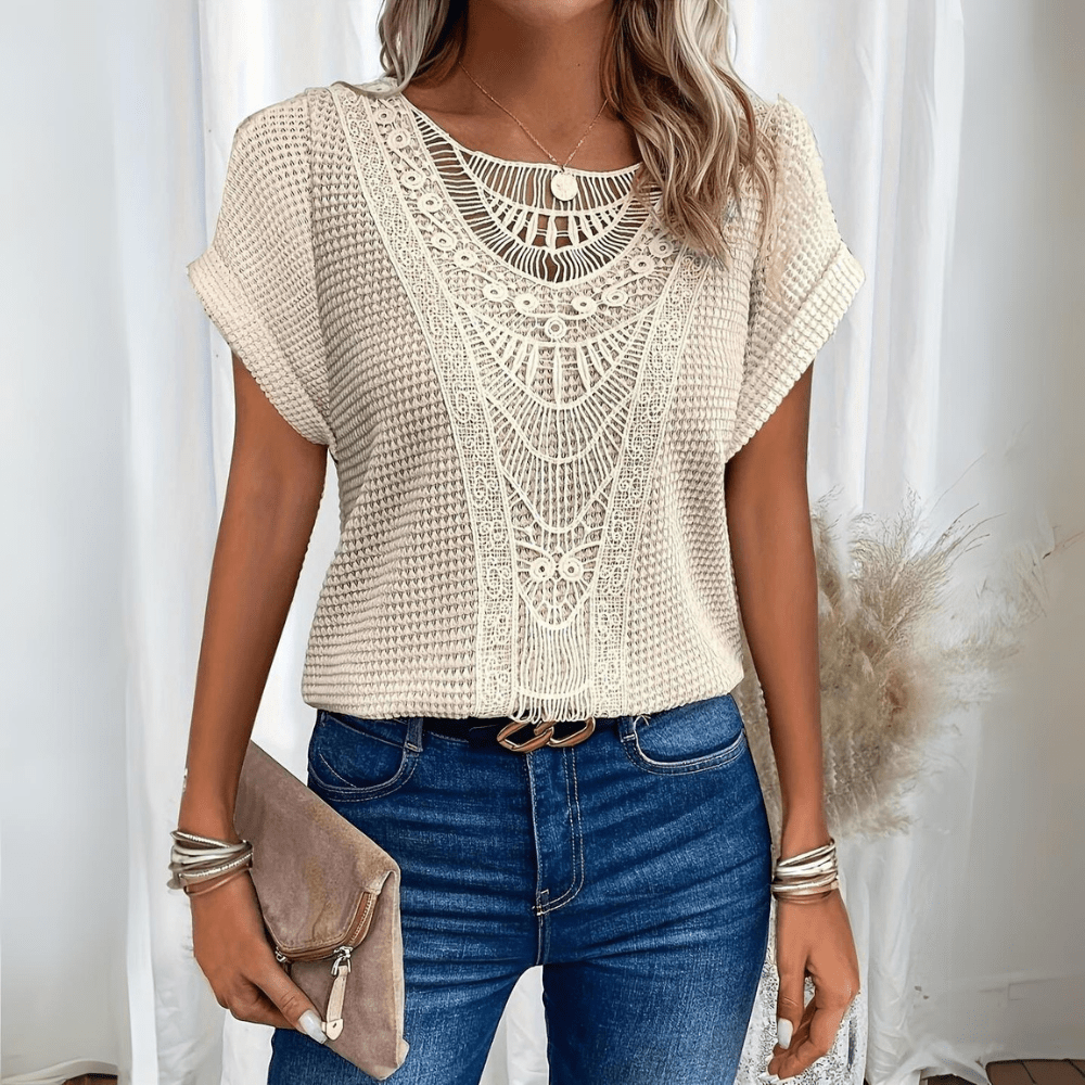 Sara™ | Elegant Ibiza-inspireret Bluse