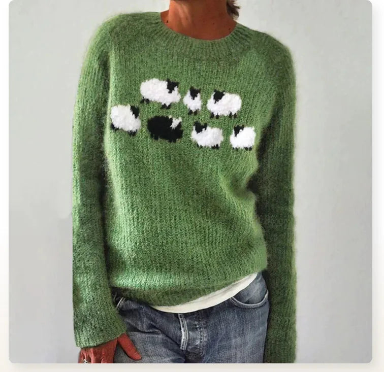 Sara™ | Den retro sweater