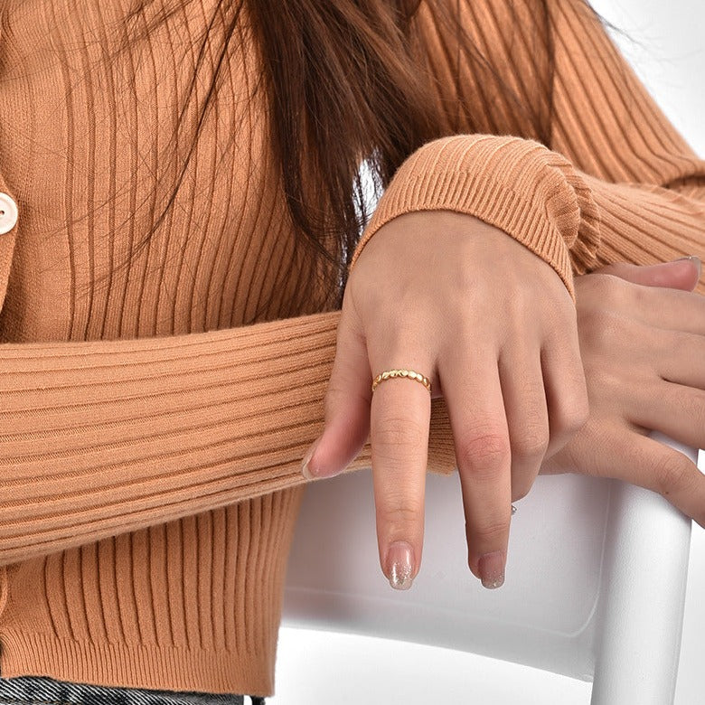 Orbit Echo Ring | 18k Guld