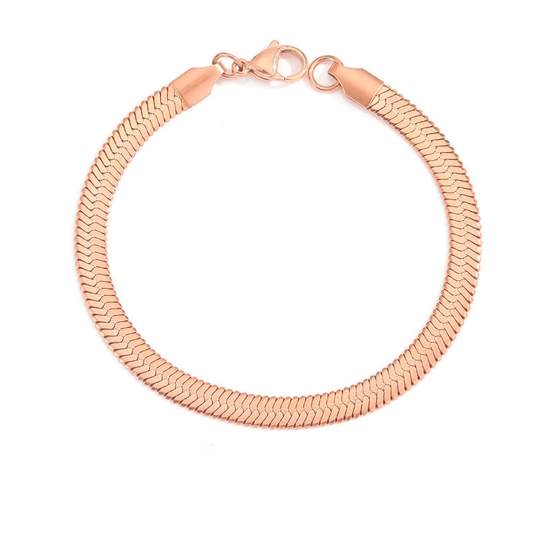 Stella Halskæde med Flet og Fiskemønster | 18k Guld