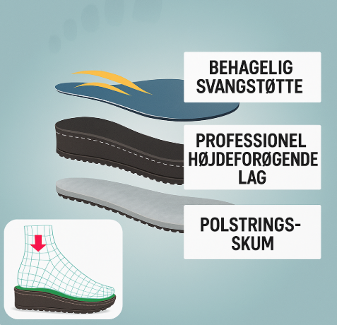 Sara™ ORTOPÆDISKE BALLERINAER | Gå uden smerter – med stil