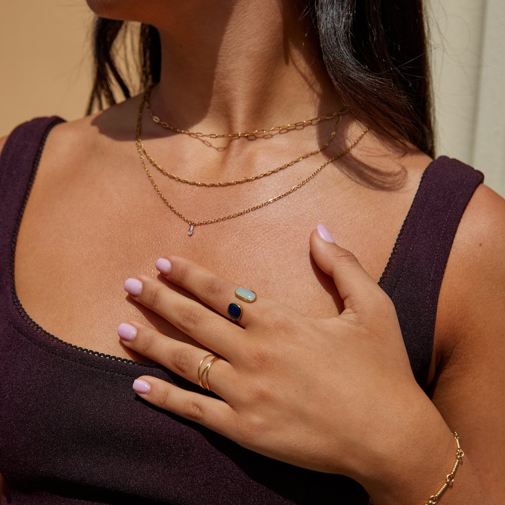 Ren Unikalny Ring Omkransning | Guld 18k